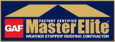 GAF Master Elite Roofing Contractor Certification Badge