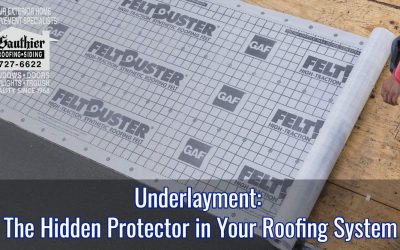 Underlayment – The Secret Line of Defense In Your Roofing System